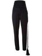 Ports 1961 High-waisted Trousers - Black
