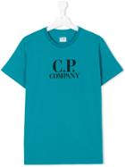 Cp Company Kids Teen Branded T-shirt - Blue