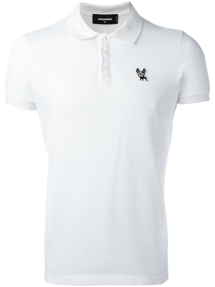 Dsquared2 - Polo Shirt - Men - Cotton - M, White, Cotton