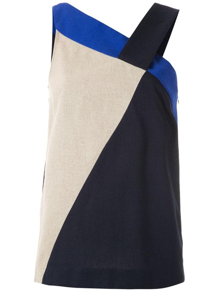 Mara Mac Color Block Blouse - Multicolour
