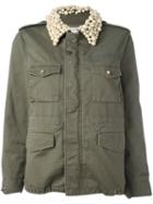 Tu Es Mon Tresor Faux Pearl-embellished Jacket