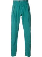 Al Duca D'aosta 1902 Pleated Trousers - Green