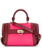 Salvatore Ferragamo Sofia Tote, Women's, Red, Calf Leather