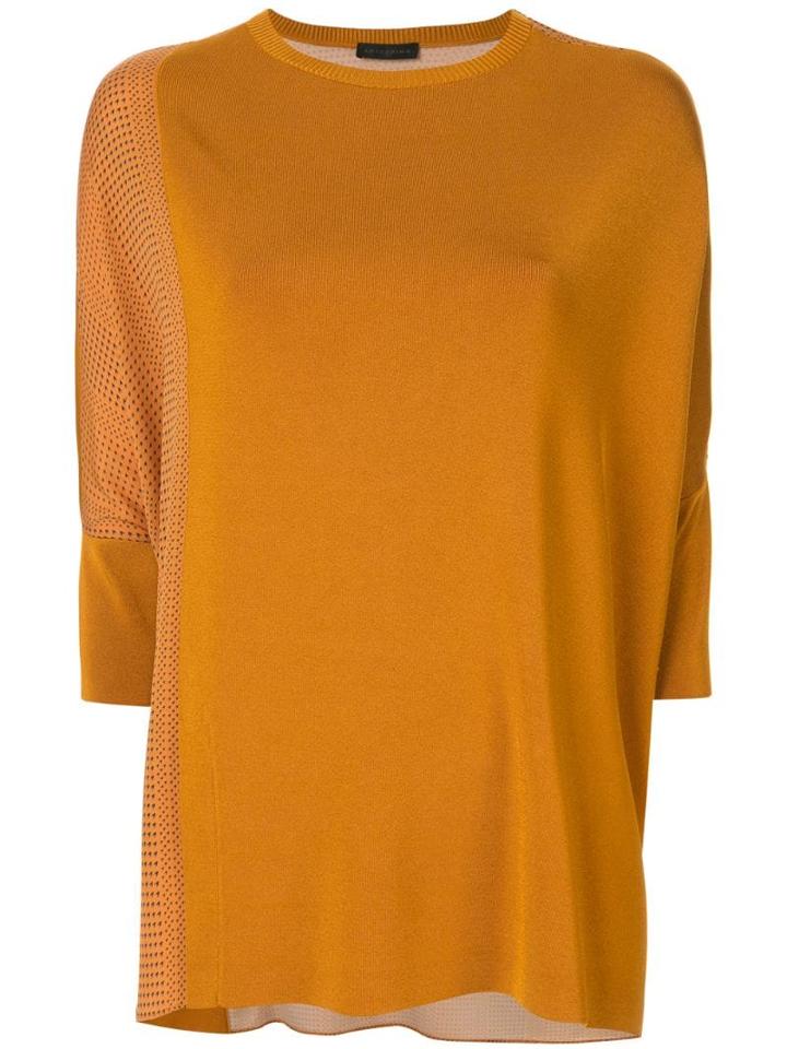 Anteprima Rayon Print Jumper - Orange