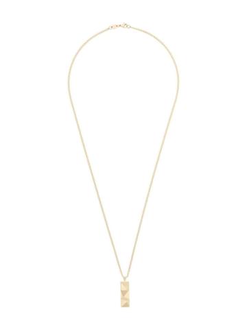 Northskull In 'n' Out Tag Necklace - Yellow