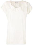Forte Forte Floral Embroidery Top - White