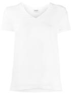 Liu Jo Rhinestone Logo T-shirt - White