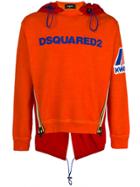 Dsquared2 K-way Hooded Sweatshirt - Yellow & Orange