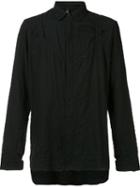 Barbara I Gongini Oversized Shirt, Men's, Size: 50, Black, Cotton/lyocell
