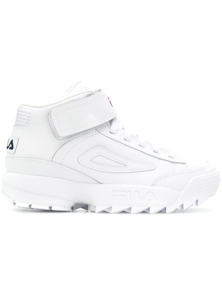 Fila D2 Disruptor Hi-top Sneakers - White