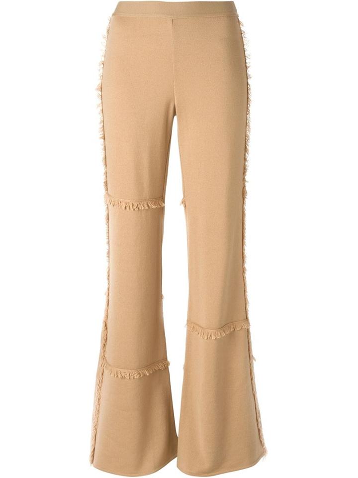 Msgm Frayed Trim Trousers