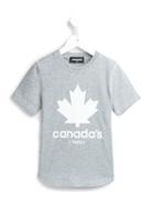 Dsquared2 Kids Maple Leaf Twins Print T-shirt