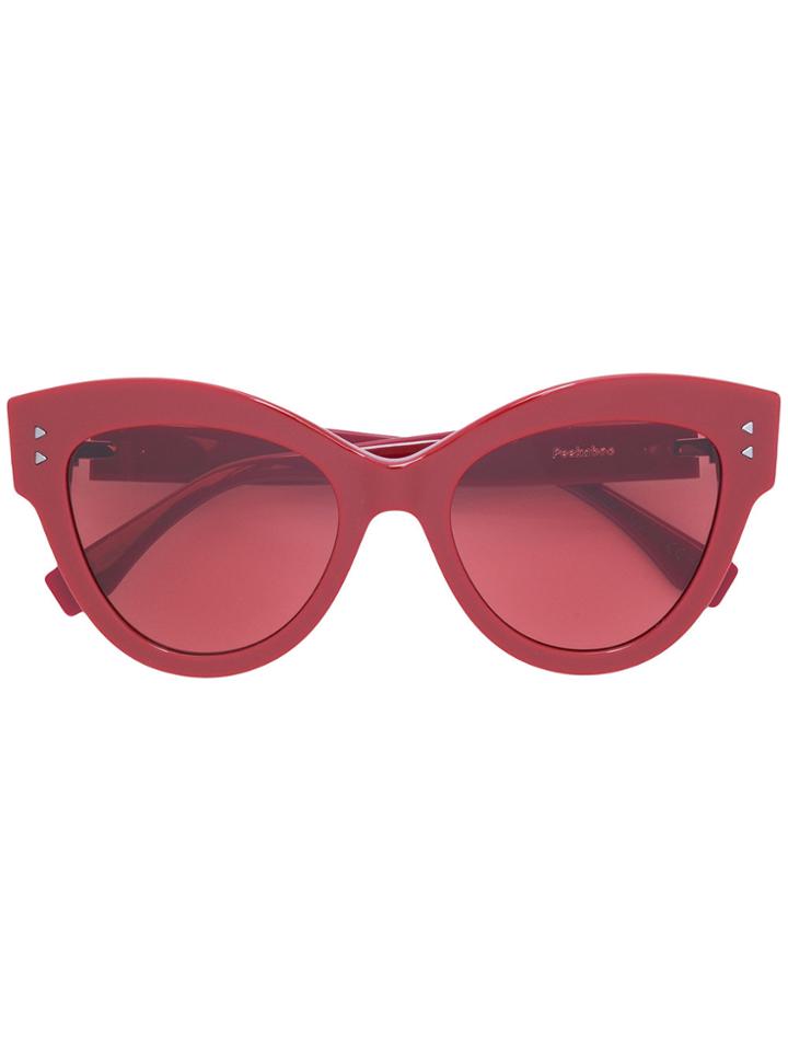 Fendi Eyewear Peekaboo Sunglasses - Red
