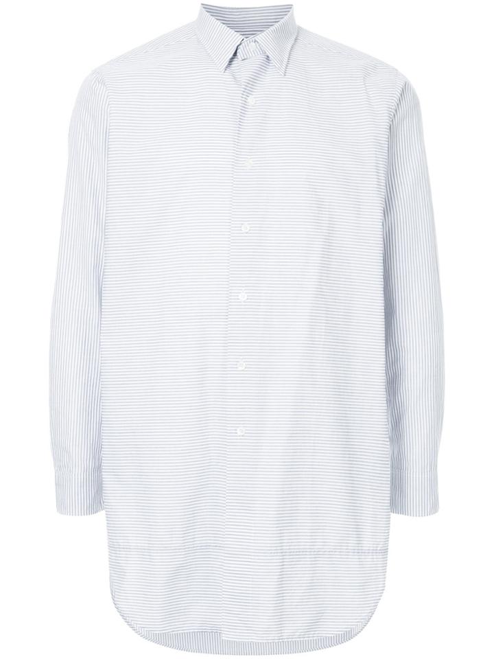 Kent & Curwen Striped Shirt - Grey