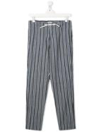 Dondup Kids Striped Trousers - Blue