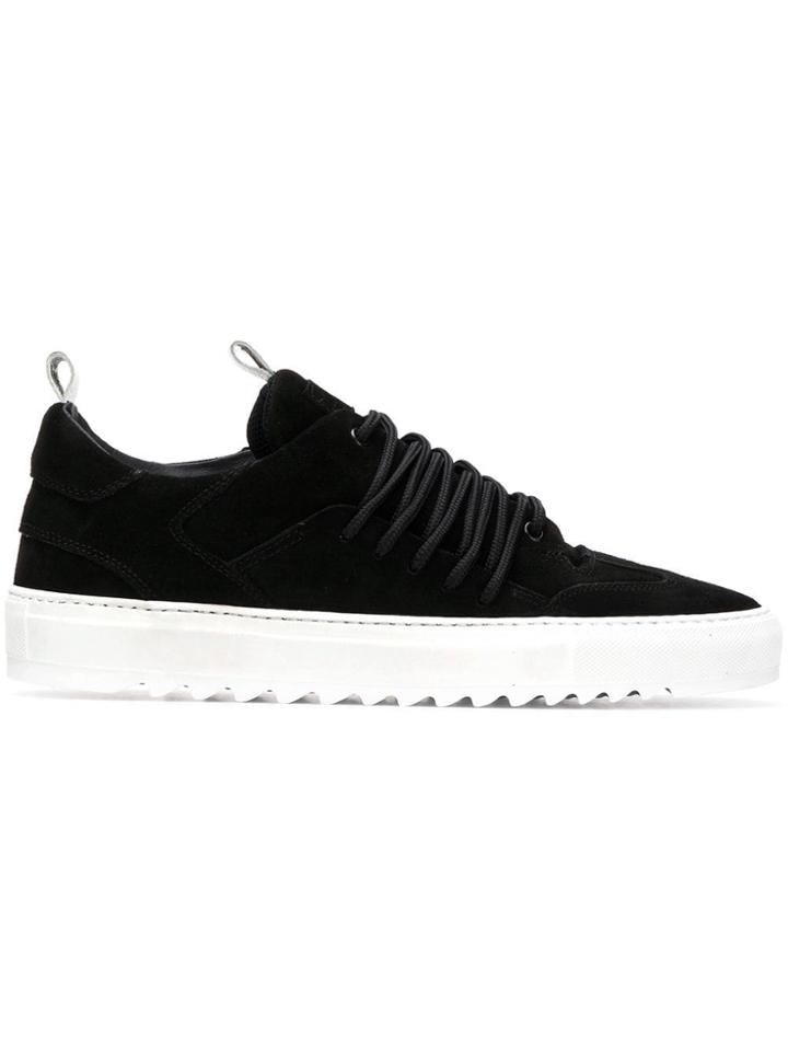 Mason Garments Suede Sneakers - Black