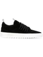 Mason Garments Suede Sneakers - Black