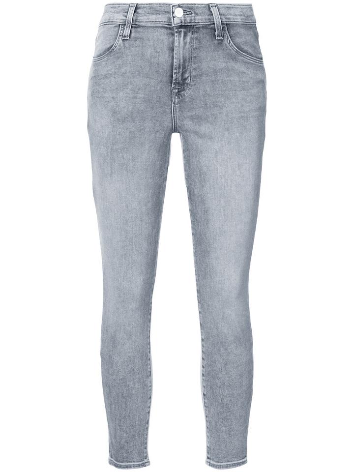 J Brand - Alana Jeans - Women - Cotton/polyester/spandex/elastane - 29, Grey, Cotton/polyester/spandex/elastane