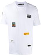 Love Moschino Logo Patch Crew Neck T-shirt - White