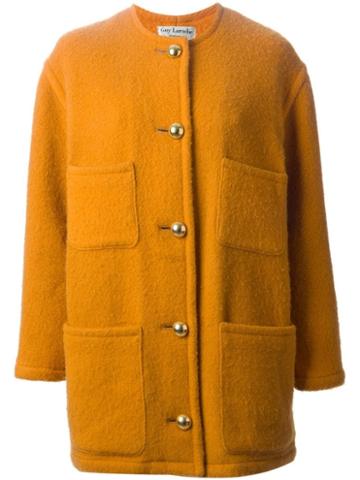 Guy Laroche Pre-owned Single Breasted Coat - Yellow