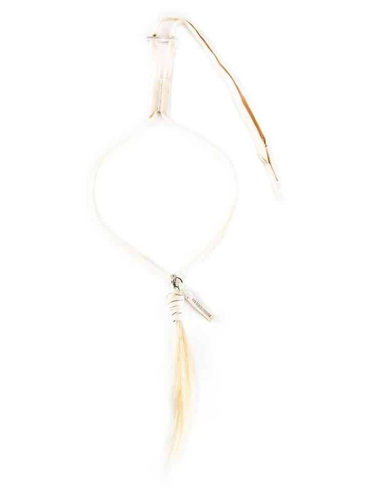 Ann Demeulemeester Drawstring Necklace