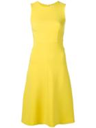 P.a.r.o.s.h. Flared Midi Dress - Yellow