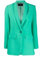 Frenken Classic Fitted Blazer - Green