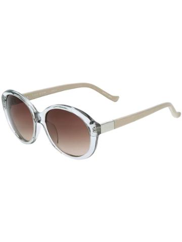 Linda Farrow Gallery The Row 34 Sunglasses, Women's, Nude/neutrals, Acetate