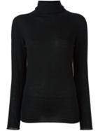 Fabiana Filippi Turtleneck Jumper, Women's, Size: 44, Black, Merino