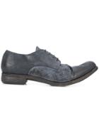 A Diciannoveventitre Distressed Derby Shoes - Grey
