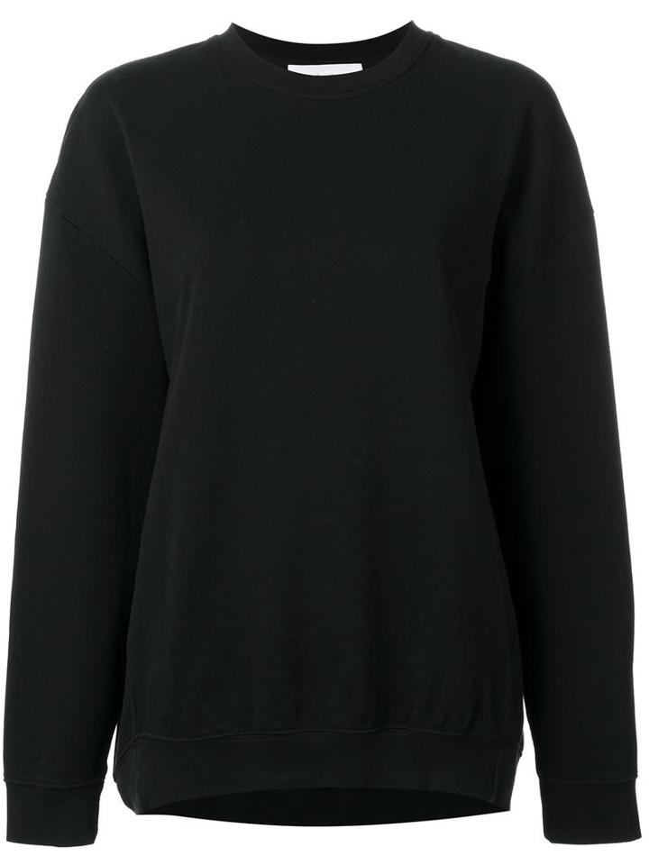 Iro Crew Neck Sweatshirt, Women's, Size: Small, Black, Cotton
