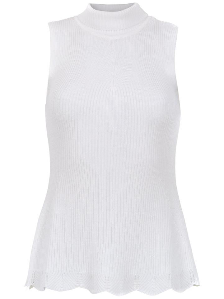 Cecilia Prado Lucena Knit Blouse - White