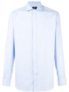 Hackett Micro-print Shirt, Men's, Size: Xxl, Blue, Cotton