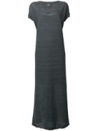 Lorena Antoniazzi Ribbed Maxi Dress - Grey
