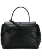 Tod's 'gommini' Tote Bag, Women's, Black, Leather