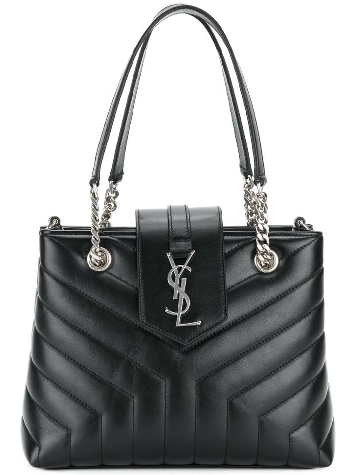 Saint Laurent Loulou Shopping Bag - Black