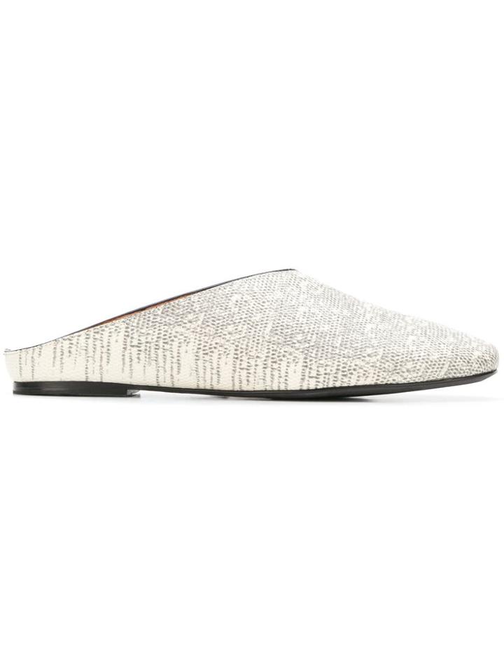 Joseph Nico Ballet Mules - Nude & Neutrals