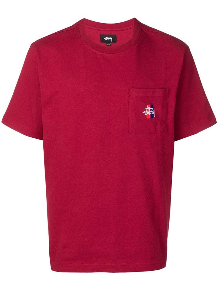 Stussy Logo T-shirt - Red