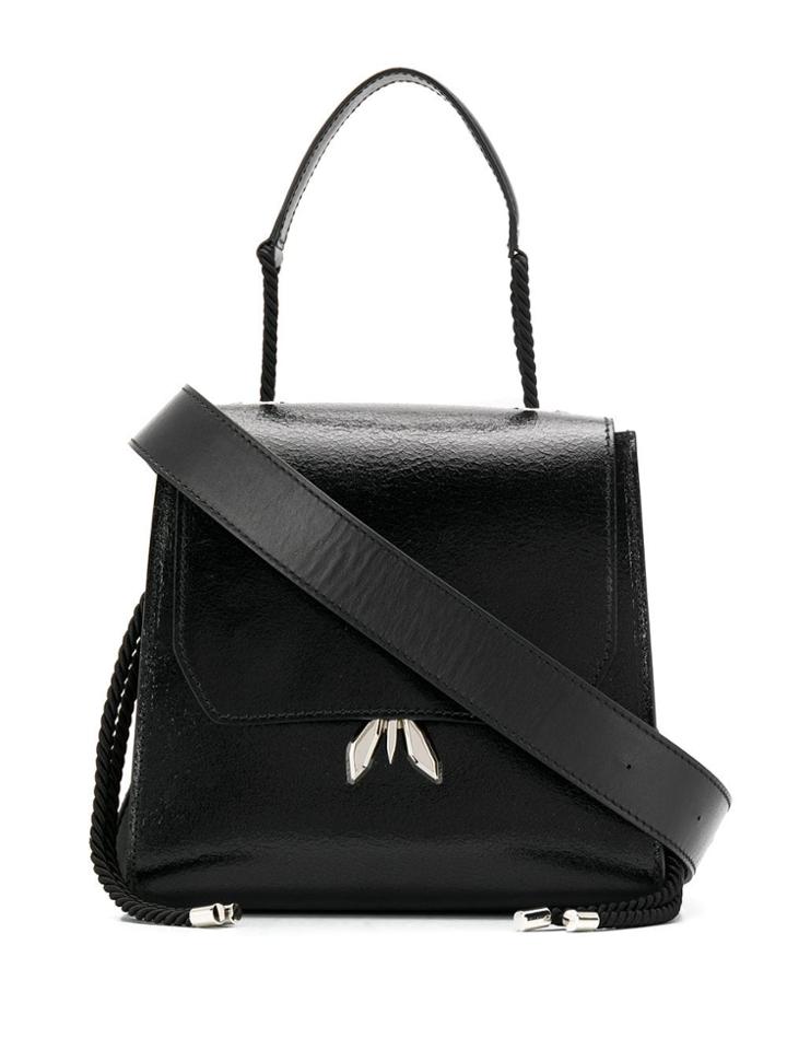 Patrizia Pepe Small Sleepy Fly Bag - Black