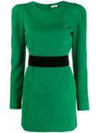 P.a.r.o.s.h. Puff Sleeve Dress - Green