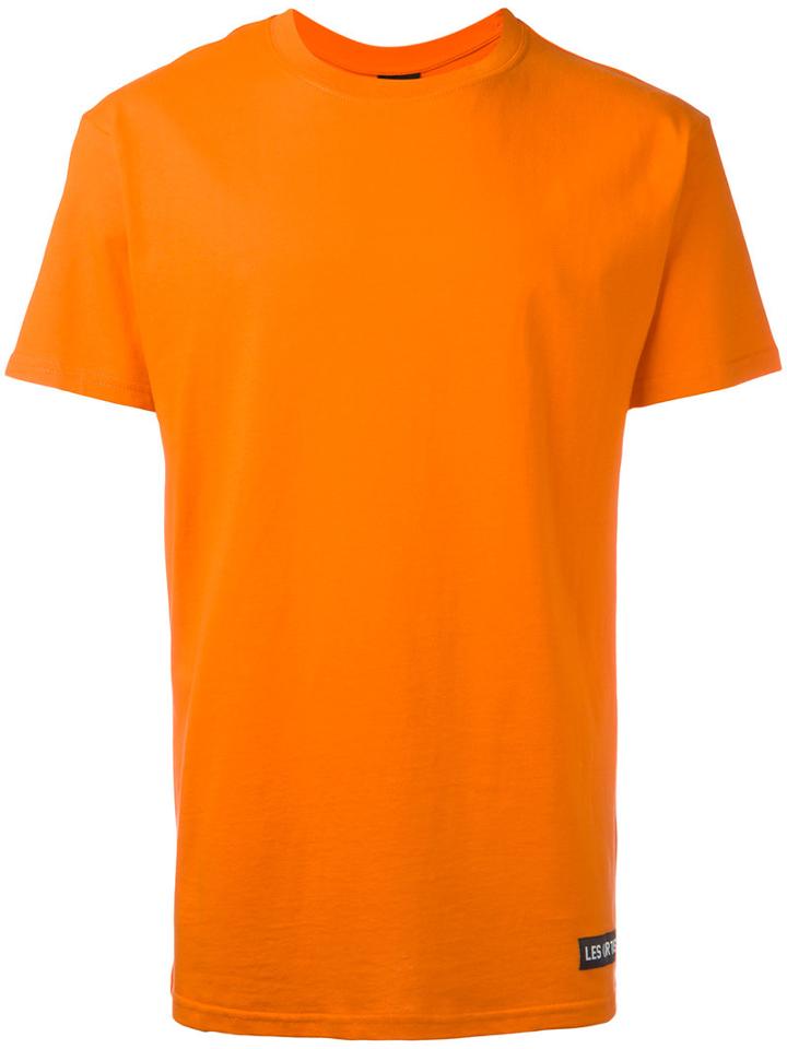 Les (art)ists Kanye T-shirt, Men's, Size: Large, Yellow/orange, Cotton