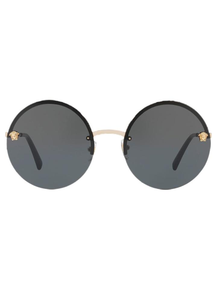 Versace Eyewear Óculos De Sol Ve2176 - Metallic