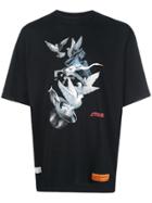 Heron Preston Bird Print T-shirt - Black