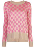 Adam Lippes Checked Sweater - Brown