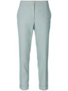 Etro Patterned Trousers - Blue