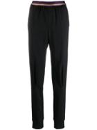 A.f.vandevorst Contrast-waist Trousers - Black