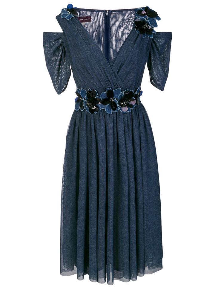 Talbot Runhof Poseidon1 Dress - Blue