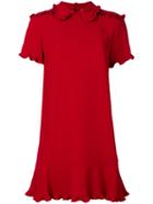 Red Valentino - Structured Dress - Women - Acetate/viscose - 44, Acetate/viscose