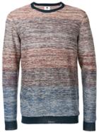 Nn07 Mesh Knit Sweater - Blue