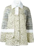 Kenzo Houndstooth Texturized Jacquard Jacket